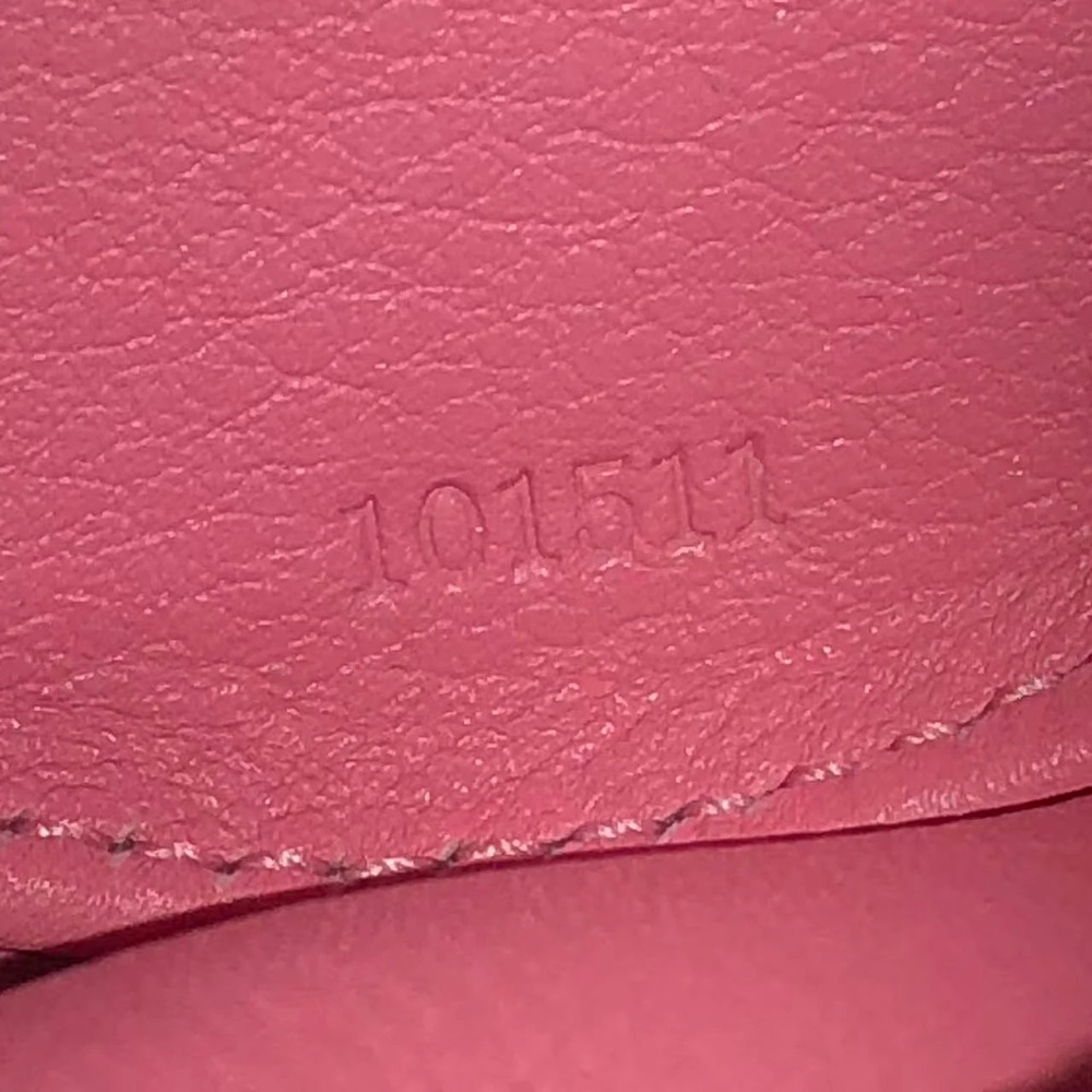Loewe Elephant Mini Crossbody Bag Pink Leather Sculptural Icon - Picture 9 of 9
